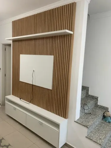Painel ripado 