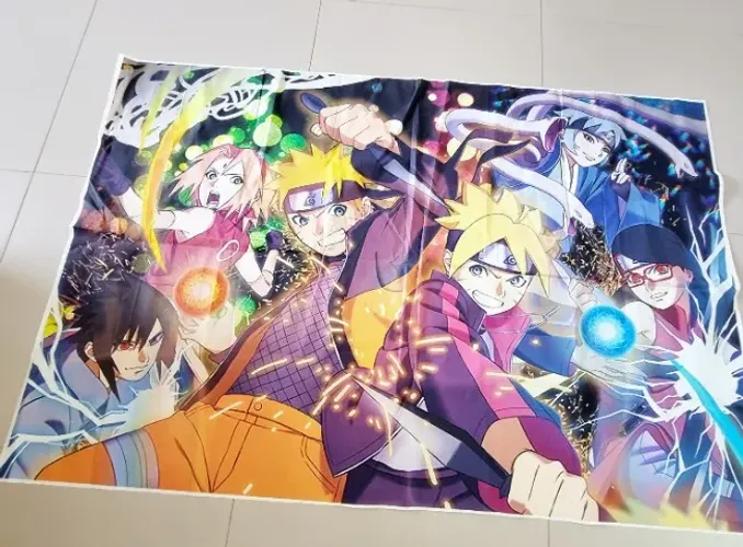 Painel Festa Naruto 1,5m x 1m