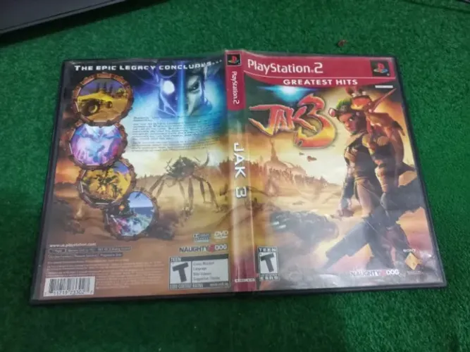 Jogo Jak 3 Ps2 Original - Greatest Hits