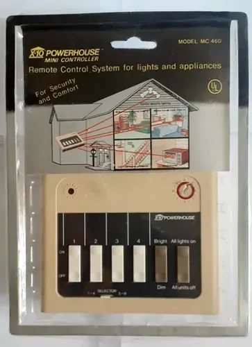 Sistema de Controle Remoto X-10 Powerhouse MC 460
