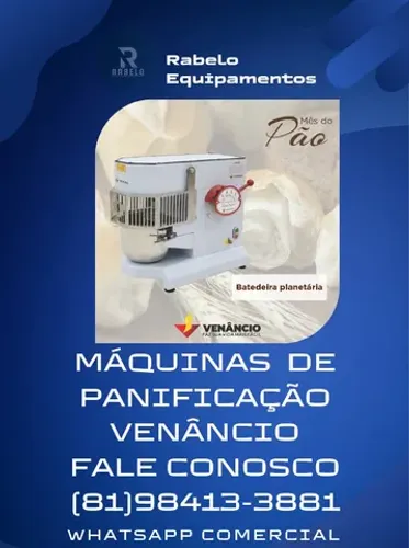 Equipamentos de padaria em até 10x sem juros no cartão