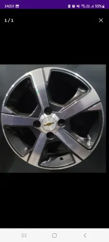 Rodas do Onix/Prisma aro15 novas em até 10x de R$256,00 no cartão de crédito