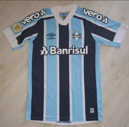 Linda Camisa De Jogo Do Grêmio 2021 Umbro #17 G. Azevedo Futebol