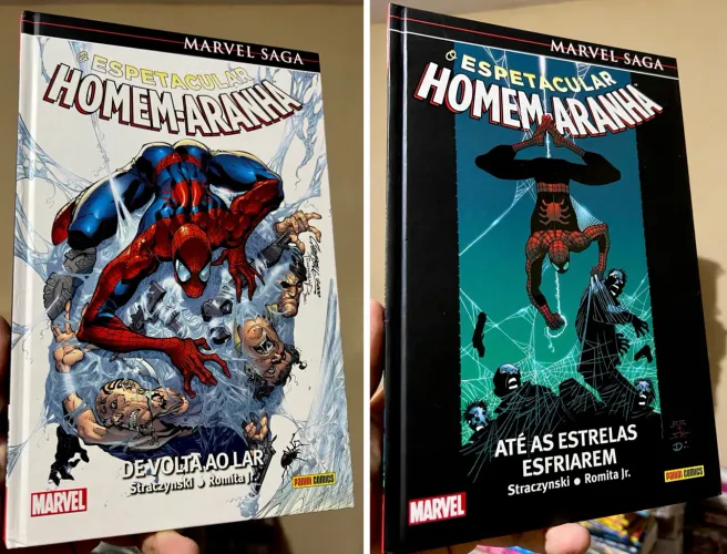 Homem aranha Marvel saga volumes 1 e 2
