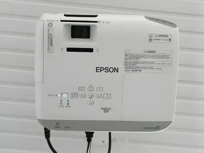 Projetor Epson Powerlite S27 2700lm Branco 127/220v
