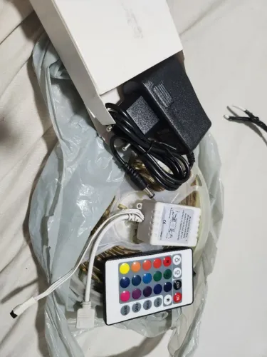 Controle e fonte de fita rgb