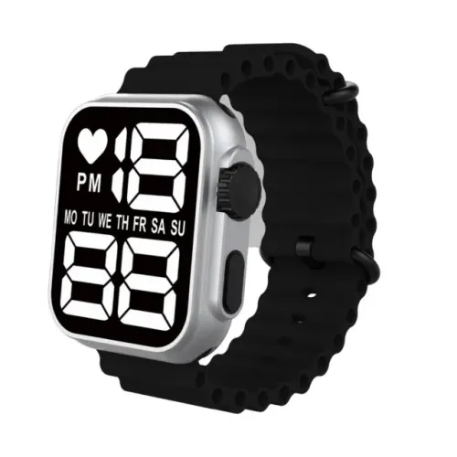 Relógio LED Digital Pulso Esportivo feminino Masculino Ultra9 wpp:43. *