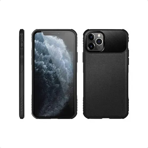 Capa Protetora Carbon compatível com iPhone 11 Pro