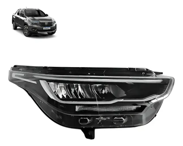 Farol Strada 2021 2022 Até 2025 Led Direito Original (Recondicionado