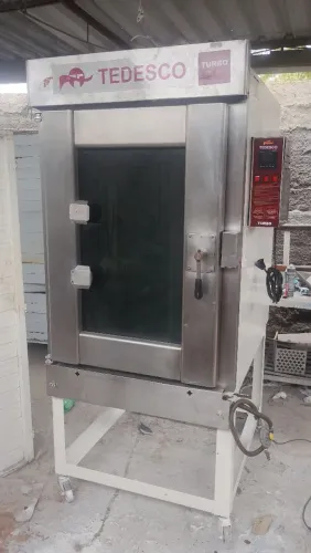 Forno turbo a Gás 10 assadeiras Tedesco