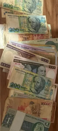 Moedas e dinheiro antigo Cédulas Antigas Cruzeiros - Colecionador