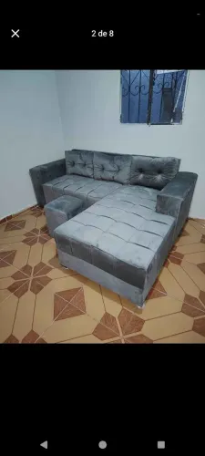 Sofá cheisse 3 Lugares entrega grátis 