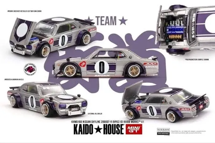 Kaido House 165 Nissan Skyline2000GT-R 1/64