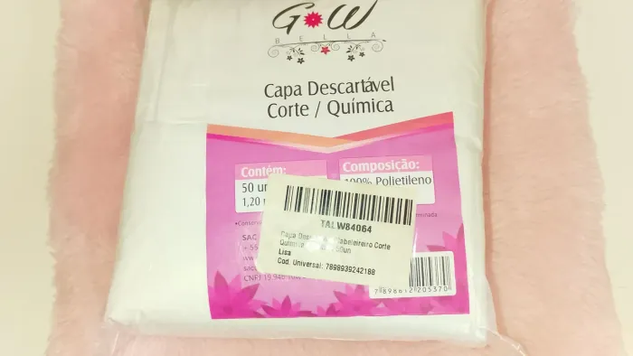Capa Descartável para Corte Química - 50 unidades
