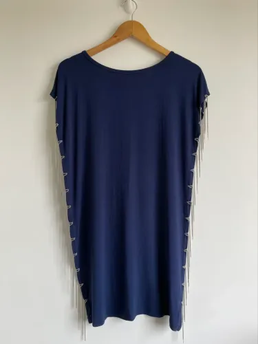 Vestido ou sobre legging GG azul marinho M. Officer