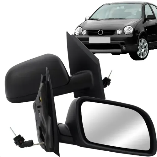 Espelho retrovisor Polo 2002 2003 2004 2005 2006 2007 2008 com Controle