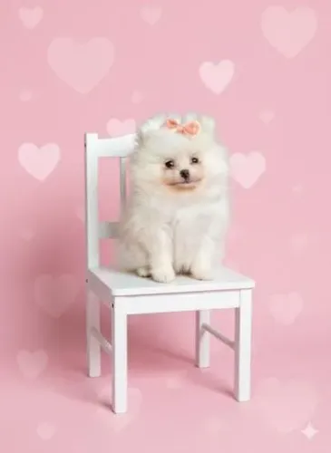 Spitz alemão sua melhor amiga te espera 