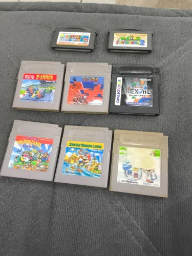 Lote cartuchos gameboy (não vendo separado)