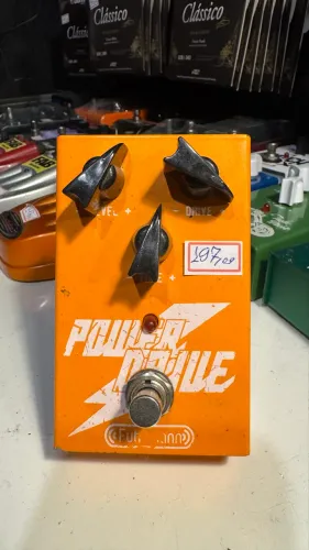 Pedal Power Drive Distortion Fuhrmann pra guitarra