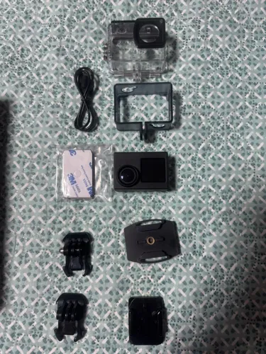 Câmera de Ação Completa - Ideal para Aventuras!