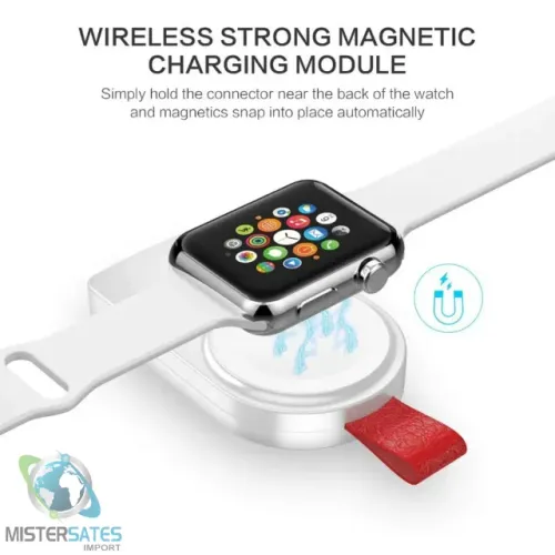 Carregador Por Indução Sem Fio Iwatch Portátil Watch 1 2 3 4 - COD 981