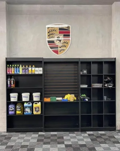 -Kit estantes preto 03 Unidades