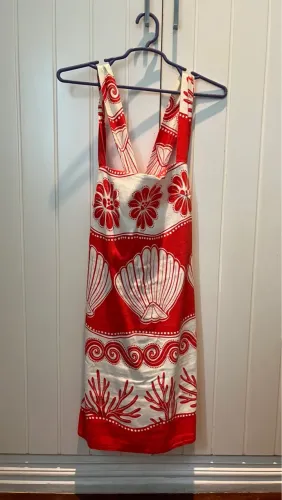Vestido Farm linho PP Estampado - Elegância e Conforto!