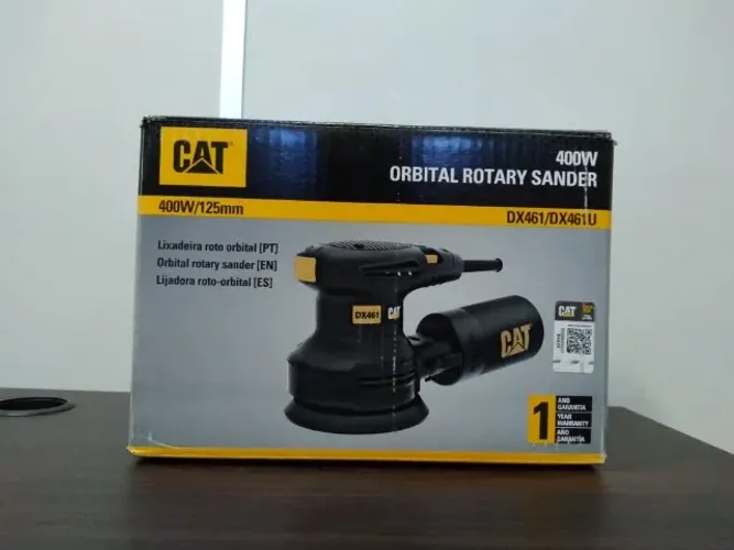  CAT - Lixadeira Roto Orbital 400W 125 MM DX461