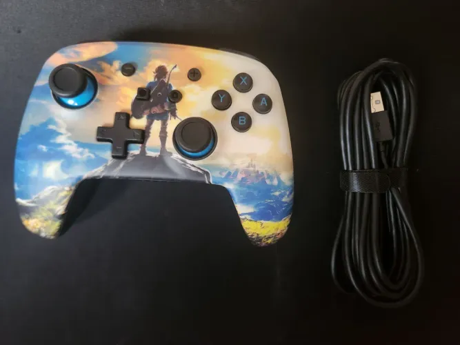 Controle Nintendo Switch Enhanced Wireless: Edição especial Zelda!