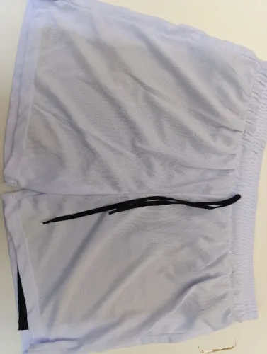 PROMOÇÃO Short 2 em 1 branco tamanho P NOVO