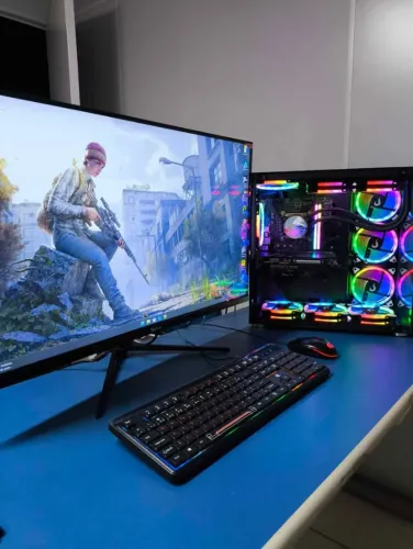 Pc Gamer i5 10G, 16GB ,RTX 2060 , °,Teclado,mouse, placa de vídeo 