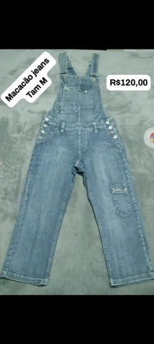 Macacão Jeans Tam M