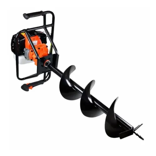Perfurador de Solo a Gasolina 2T 52cc 2,5Hp Com Broca 80x15cm VPS520 Vulcan