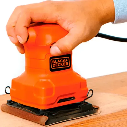 Lixadeira Orbital Elétrica Black Decker Modelo BS200 Potência de 200W