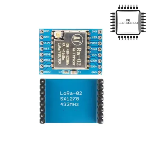 Módulo Ra-02 Lora SX1278 433MHz