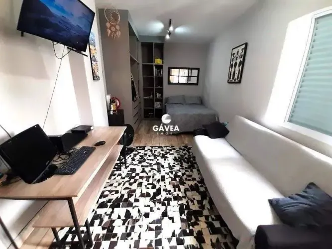 Apartamento à venda no Biquinha em São Vicente.
