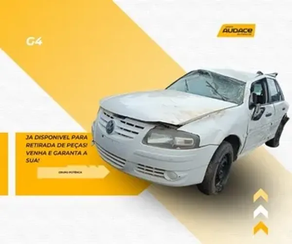 Sucata Gol G4. Ja disponivel para retiradas de peças!