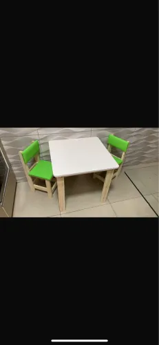 Mesa mdf, cadeira estofadas