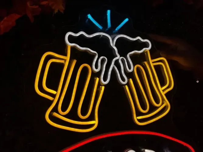 Neon Personalizado 80cm - Nome do Seu Bar em Destaque