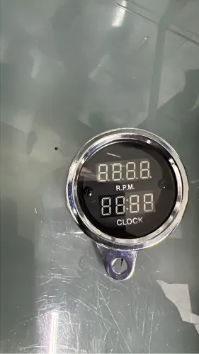 Mostrador Digital RPM Relógio Moto