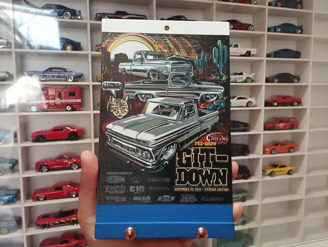 Quadro Porta Chaves Decorativo Git-Down