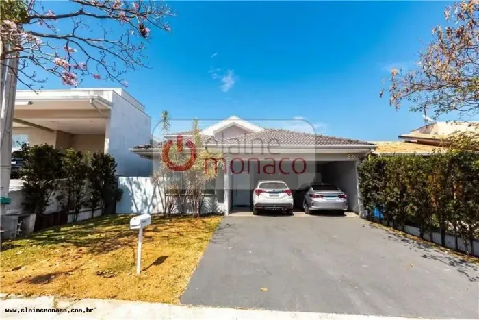 Casa em Condomínio para Locação em Indaiatuba, Jardim Reserva Bom Viver de Indaiatuba, 3 d