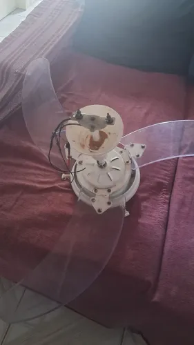 Ventilador e luminária 