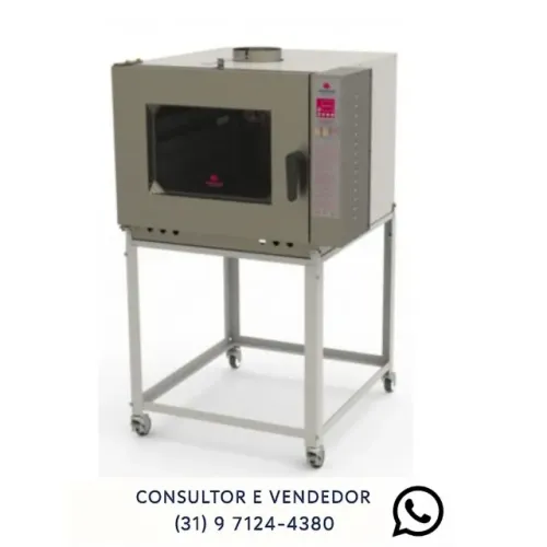 Forno de Pão 5 Esteiras a Gás Progas