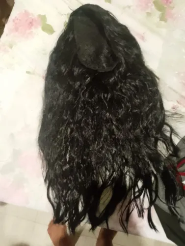 Peruca lisa sintética 