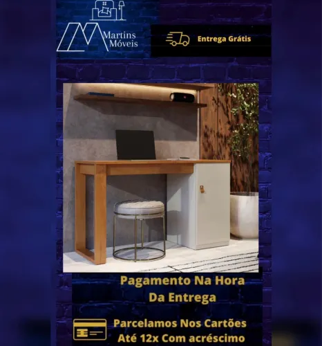 GRANDE PROMOÇÃO*MESA ESCRIVANINHA PARIS ENTREGA GRÁTIS ACEITA CARTÃO