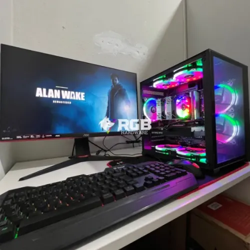 PC Gamer COMPLETO RYZEN 5 +RTX3060+ 1 ano de garantia e em até 12x