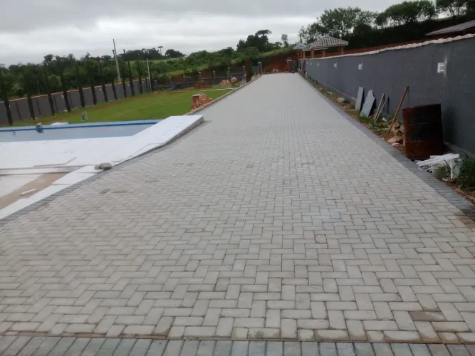 Paver material e instalação 