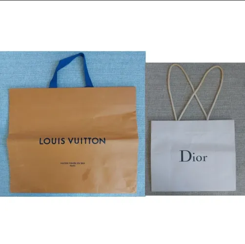 Sacolas Louis Vuitton e Dior Originais