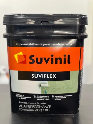 Tinta Emborrachada Acrilica Parede e Fachada Suvinil 18L